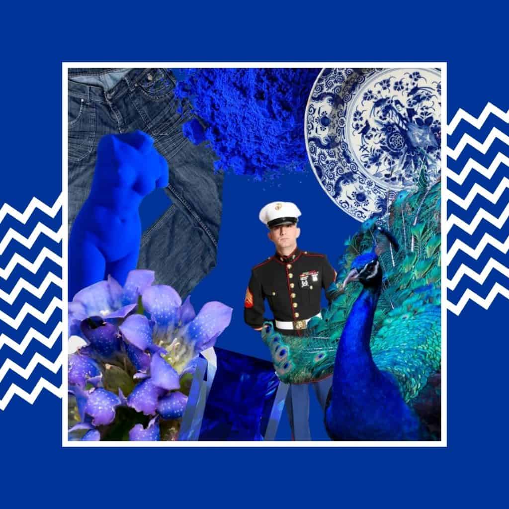 tonalità di blu