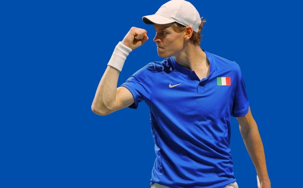 Maglia azzurra colore nazionale italiana