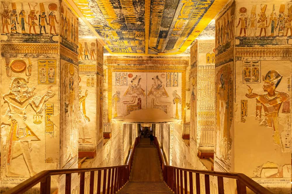 dipinti tomba di Ramses VI