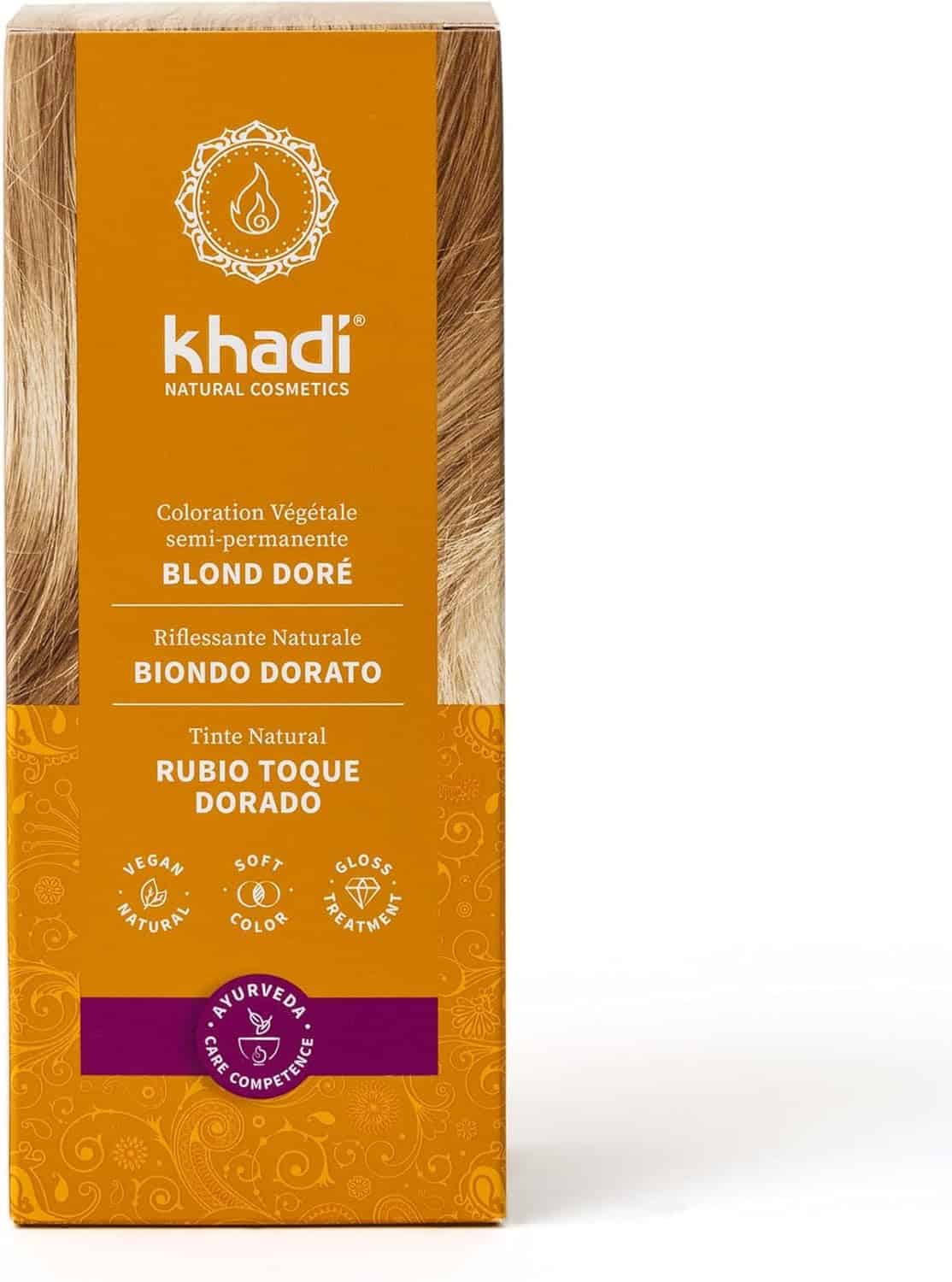 Colore Capelli Autunno Khadi Tinta Biondo Dorato