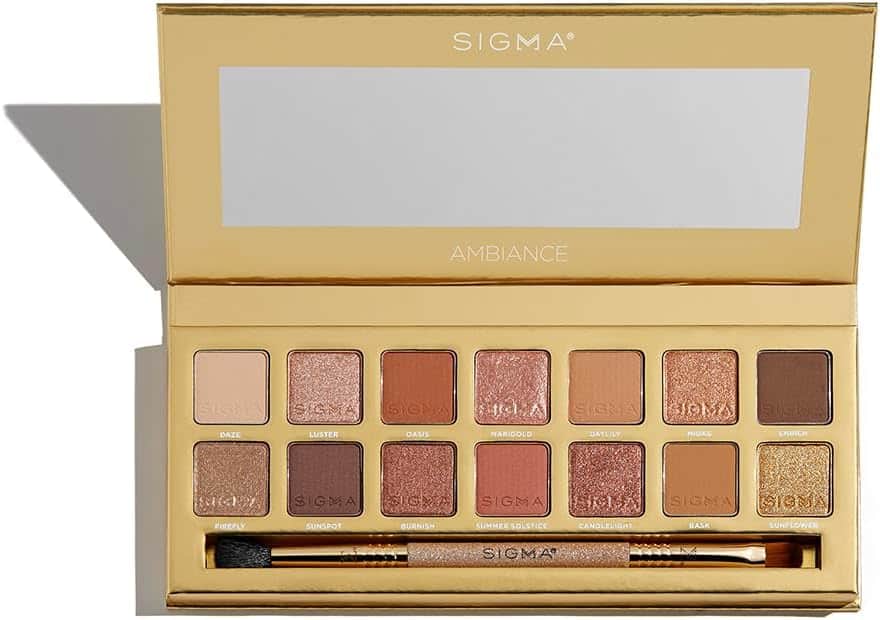 Makeup Occhi Autunno Palette Sigma Ambience
